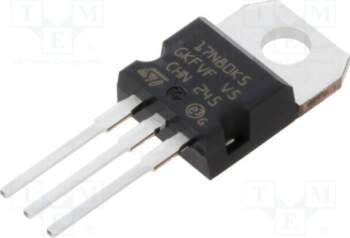 STMICROELECTRONICS Transistor: N-MOSFET; MDmesh™ K5; unipolar