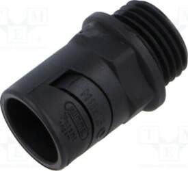Straight terminal connector; Thread: metric,outside