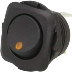 SWITCH COMPONENTS ROCKER; SPST; Pos: 2
