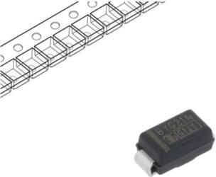 TAIWAN SEMICONDUCTOR Diode: rectifying; SMD; 1kV