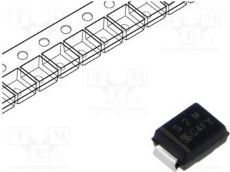 TAIWAN SEMICONDUCTOR Diode: rectifying; SMD; 1kV