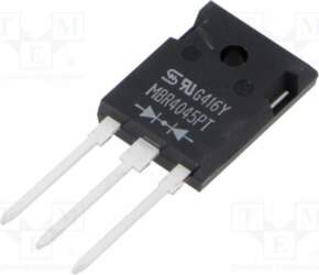 TAIWAN SEMICONDUCTOR Diode: Schottky rectifying; THT