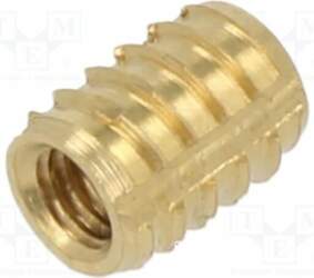 TAPPEX Threaded insert; brass; M3; BN