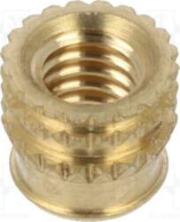 TAPPEX Threaded insert; brass; M4; BN
