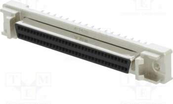 TE CONNECTIVITY Connector: D-Sub; black; socket