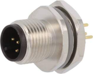 TE CONNECTIVITY Connector: M12; socket; PIN: