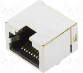 TE CONNECTIVITY Connector: RJ45; socket; PIN: