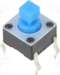 TE CONNECTIVITY Microswitch TACT; SPST-NO; Pos: