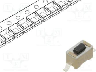 TE CONNECTIVITY Microswitch TACT; SPST; Pos:
