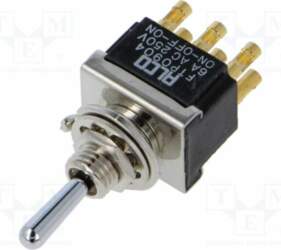TE CONNECTIVITY Switch: toggle; Pos: 3