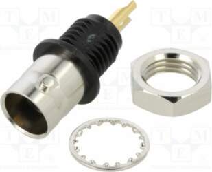 TELEGARTNER Connector: BNC; socket; straight; 50Ω