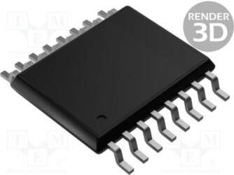 TEXAS INSTRUMENTS IC: analog switch; SP4T