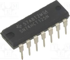 TEXAS INSTRUMENTS IC: digital; buffer; PDIP14