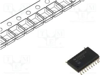 TEXAS INSTRUMENTS IC: digital; D flip-flop