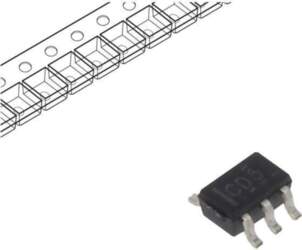TEXAS INSTRUMENTS IC: digital; NOT; Ch: