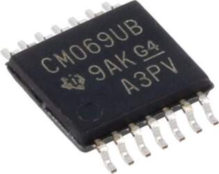 TEXAS INSTRUMENTS IC: digital; NOT; Ch: