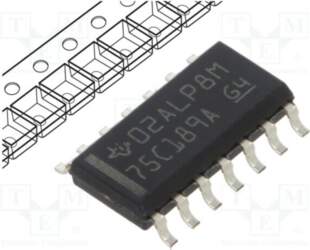 TEXAS INSTRUMENTS IC: interface; line receiver
