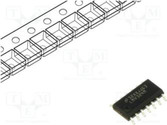 TEXAS INSTRUMENTS IC: operational amplifier; 1MHz