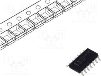 TEXAS INSTRUMENTS IC: video amplifier; programmable