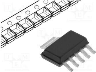 TEXAS INSTRUMENTS IC: voltage regulator; LDO