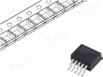 TEXAS INSTRUMENTS PMIC; DC/DC converter; Uin: