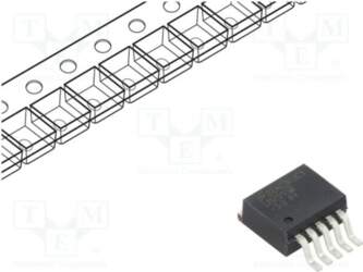 TEXAS INSTRUMENTS PMIC; DC/DC converter; Uin: