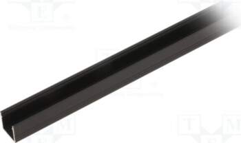 TOPMET Profiles for LED modules; black