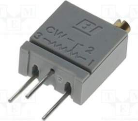 TT ELECTRONICS Potentiometer: mounting; 5kΩ; multiturn