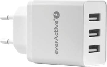 USB wall charger everActive SC-300 3xUSB