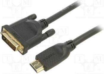 VCOM Cable; DVI-D (24+1) plug,HDMI