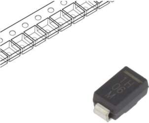 VISHAY Diode: Schottky rectifying; SMA; SMD