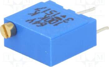 VISHAY Potentiometer: mounting; 100kΩ; multiturn; vertical