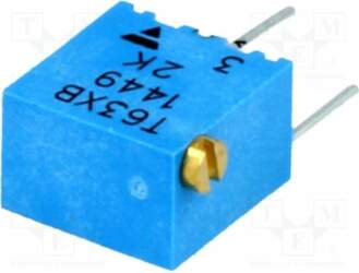 VISHAY Potentiometer: mounting; 2kΩ; multiturn; 250mW