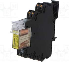 WEIDMÜLLER Relay: interface; DPDT; Ucntrl: 24VAC
