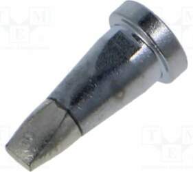 WELLER Tip; chisel; 2.4mm; for
