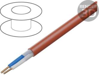 Wire: control cable; HTKSH; 1x2x1mm; Insulation: