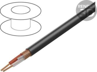 Wire: microphone cable; BiTsound®; 2x0.23mm2