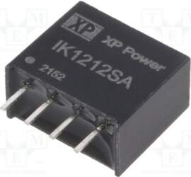 XP POWER Converter: DC/DC; 250mW; Uin: