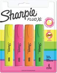 Sharpie marķieri Fluo XL 4 gab