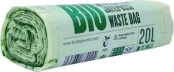 BioBag Compostable garbage bags, 20L (15