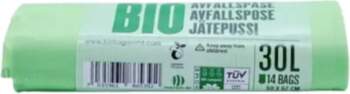 BioBag Compostable garbage bags, 30L (14