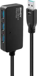 Lindy CABLE USB3 EXTENSION HUB 10M/ACTIVE