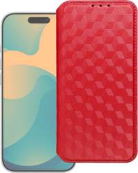 Cubic iPhone 17 case in red