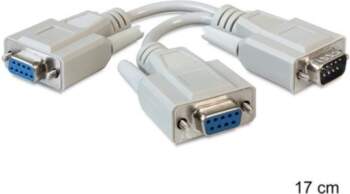 Delock Serial Cable D-Sub9 - 2x