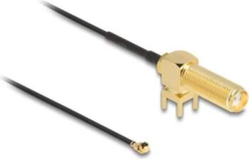 Delock SMA 90° PCB antenna cable
