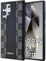 DKNY Leather Checkered Mono Pattern MagSafe