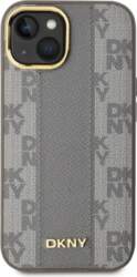 DKNY PU Leather Checkered Pattern MagSafe