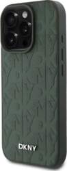 DKNY PU Leather Grid Pattern MagSafe