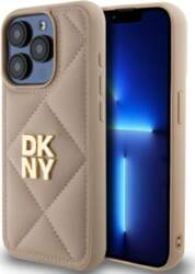 DKNY Quilted Stack Logo iPhone 15