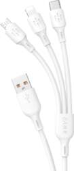 Dudao L8A-3in1 USB-A - USB-C /